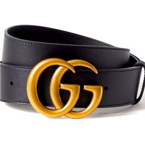 Gucci Wide Leather Belt